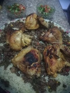 صورة لوصفة اوزي مع دجاج على طريقتي 👌😍