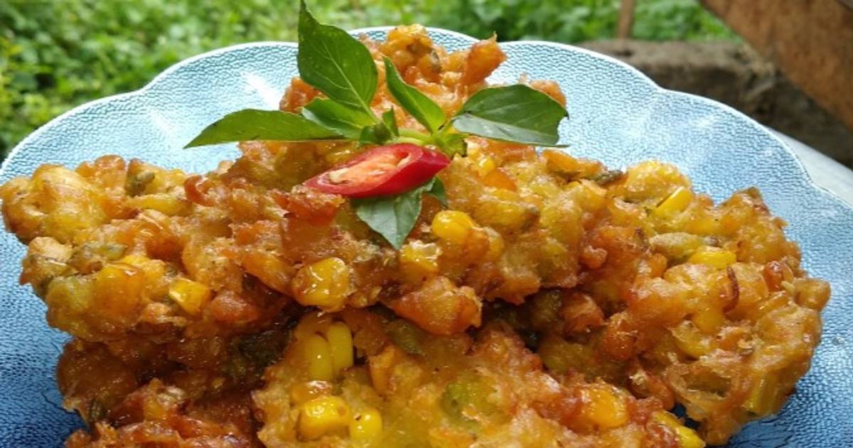 Resep Bakwan Jagung Empuk Kriuk Oleh Ati Dewanthi Cookpad