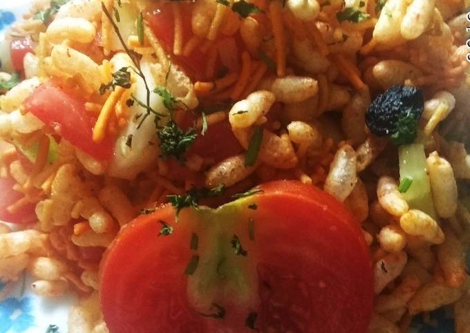 Recipe of Super Quick Homemade Diet bhel