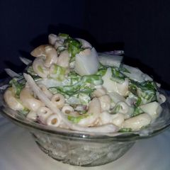 A picture of Macaroni salad.
