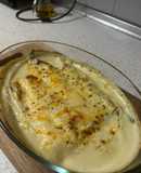 Canelones de espárragos trigueros al horno