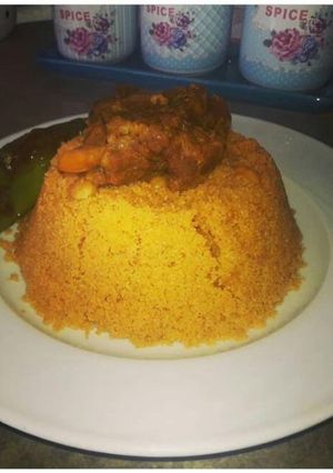 A picture of Tunisian Couscous.