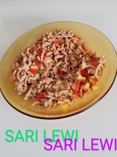 Una foto de Carne picada con toque especial