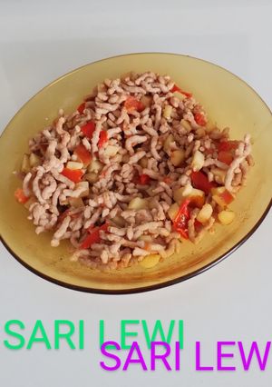 Una foto de Carne picada con toque especial