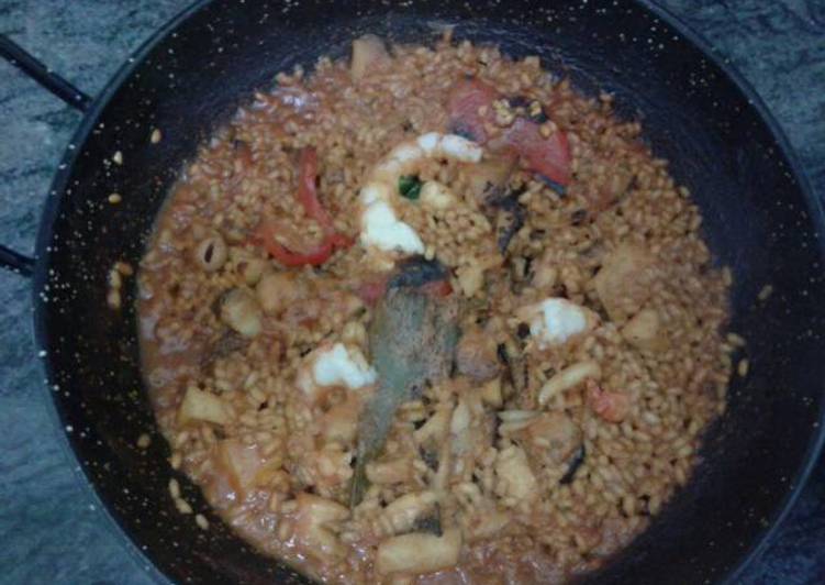 Receta para hacer chopo con arroz