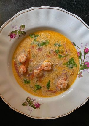 A picture of Fish stew.