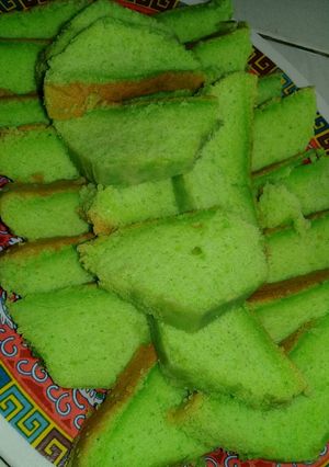 Foto resep Chiffon pandan lembut