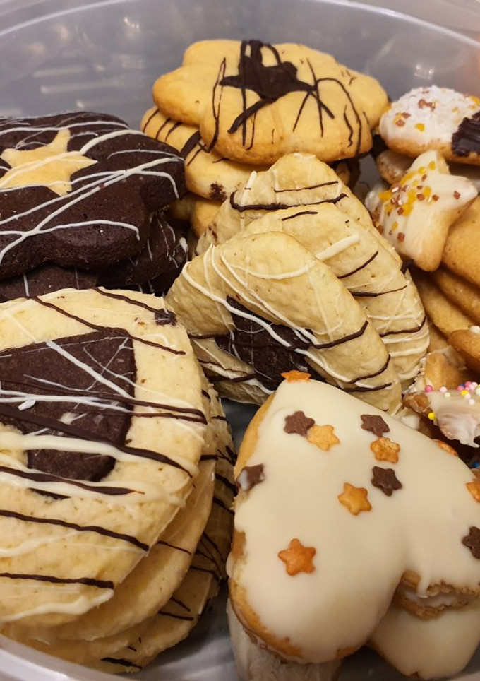 Una foto de Galletas navideñas