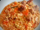 El ArrozCaldoso con picada de almendras y "alGusto" de Can Llums