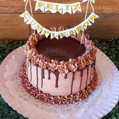 Torta de Chocolate Receta de Dulce pastel- Cookpad