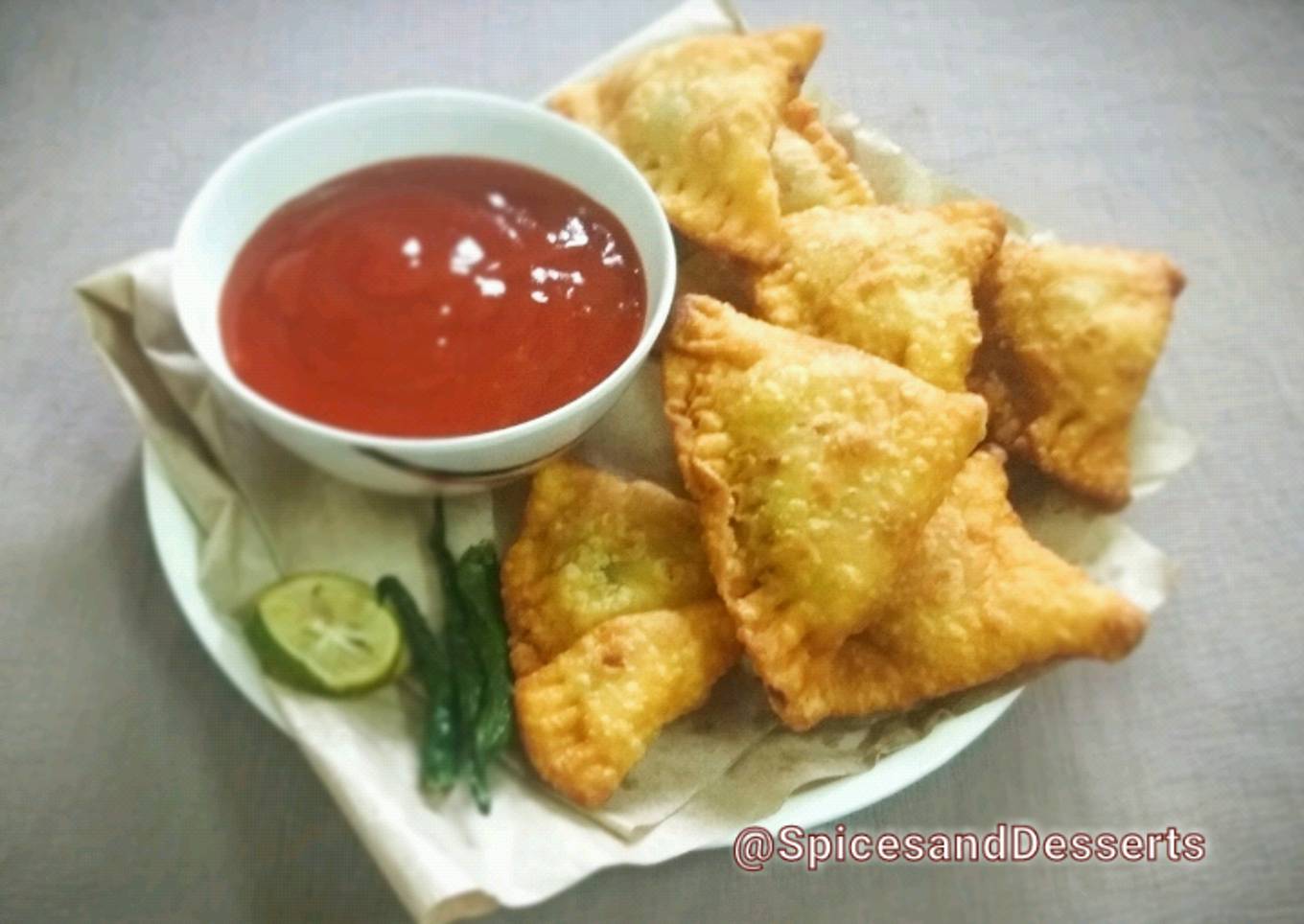 Punjabi Aaloo Samosa