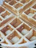 Vanilla Belgian waffle