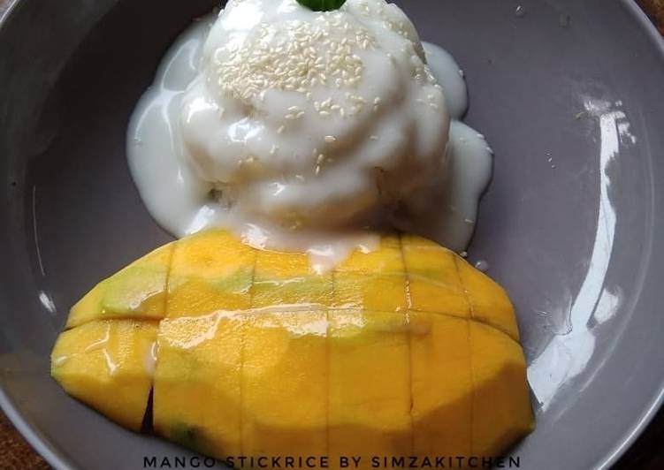 Resep Manggo stickyrice yang Bikin Ngiler