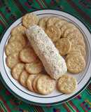 Botana de champiñones y queso crema