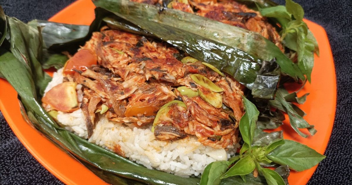 Nasi Bakar Tongkol Pete