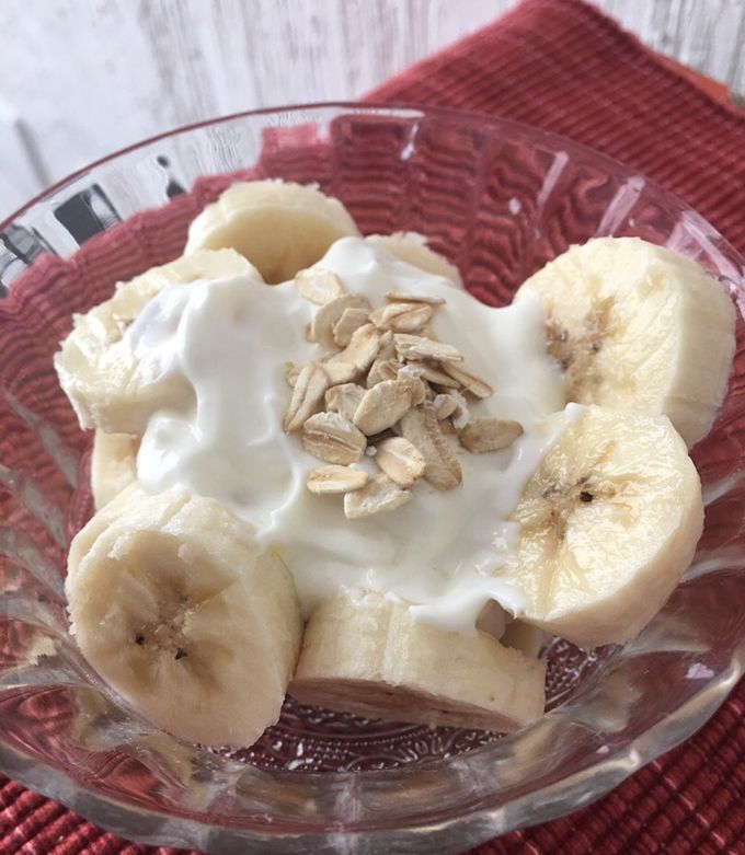 Una foto de Plátanos con crema