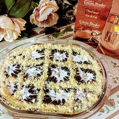 A picture of Chocolate Biscuits Pudding.