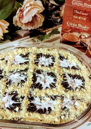 A picture of Chocolate Biscuits Pudding.
