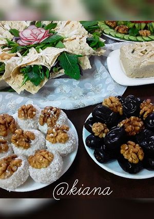 عکسی از دستور ❤باسلوق گردویی(بدون ژله)👍