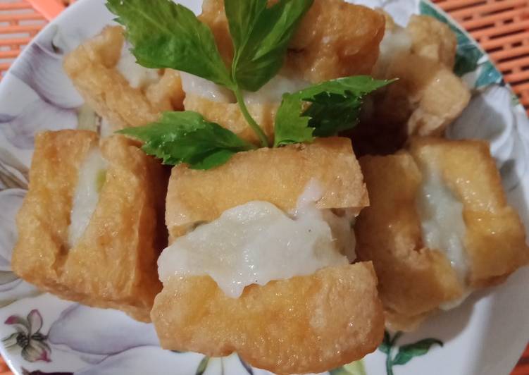 Tahu bakso ayam ala De_Ka