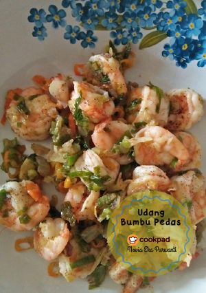 Foto resep Udang Bumbu Pedas No MSG