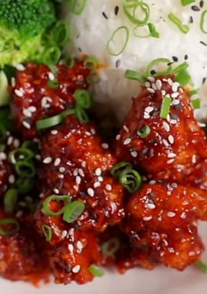Csípős Gochujang tofu recept fotója