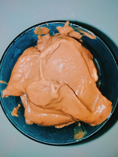 Una foto de Mousse de chocolate