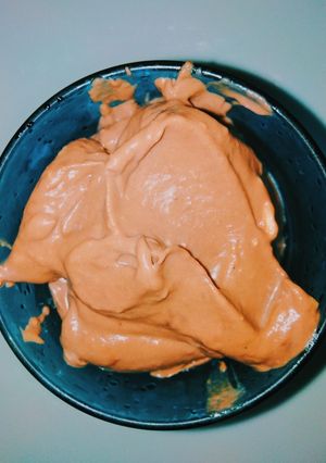Una foto de Mousse de chocolate