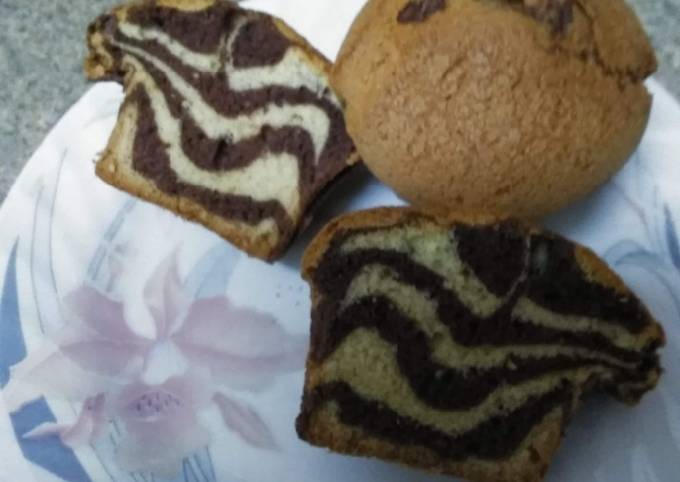 Zebra muffin | csilla receptje - Cookpad receptek