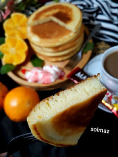 عکسی از دستور پنکیک پرتقالیsolmaz