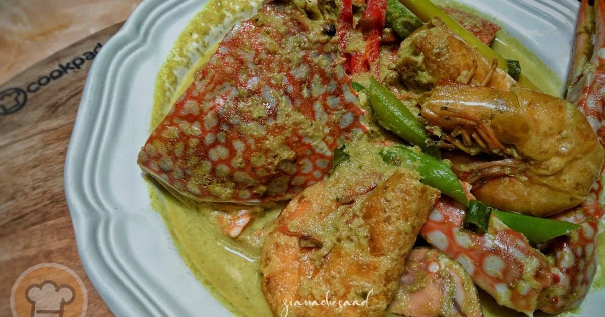 Resipi Masak Lemak Udang Dan Ketam Oleh Ziana Chesaad Cookpad