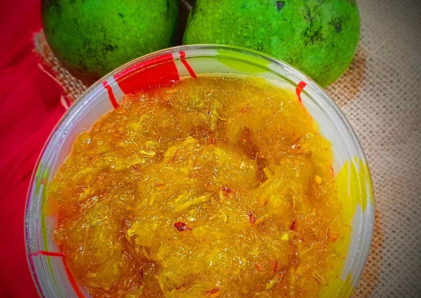 Sweet mango chutney