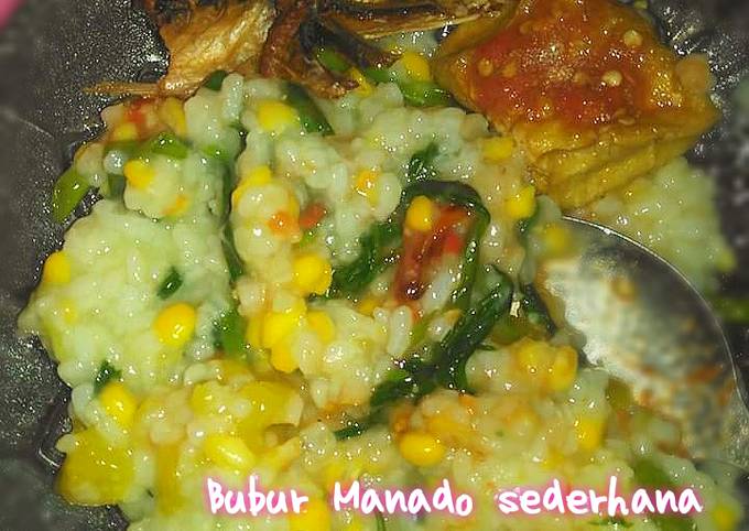 Resep Bubur Manado dadakan 😁 yang Lezat Sekali