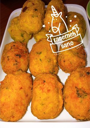 عکسی از دستور سیب زمینی با مغز سوسیس و پنیر 🥔🧀🌭