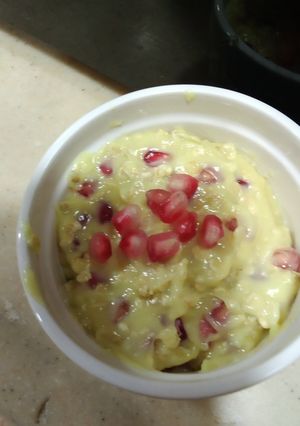 صورة لوصفة مهلبية بالشوفان