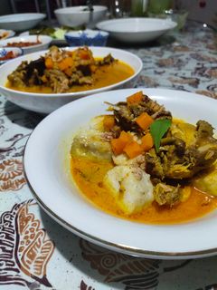 Foto resep Lontong Kari Ayam
