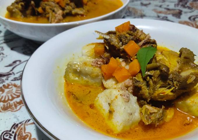 Resep Lontong Kari Ayam, Menggugah Selera