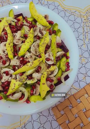 صورة لوصفة سلطة السبانخ والافوكادو 🍃🥑