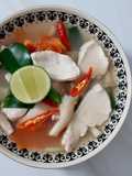 "Tom Yum Gai Nam Sai" 🐔🌶🍎🥣Spicy Chicken Clear Soup