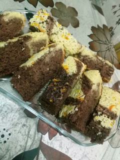 عکسی از دستور کیک اسفنجی بدون روغن و فر 🤗