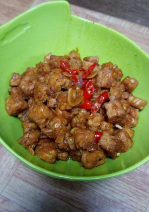 Foto resep Tempe kecap saus tiram