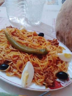 صورة لوصفة سباغيتي 😋😜