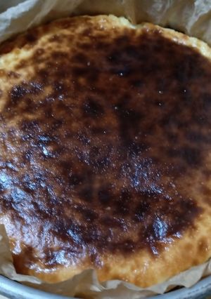 Una foto de Torta San Sebastián o Torta Vasca