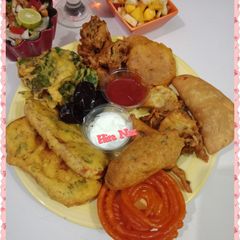 A picture of Palak pakora.