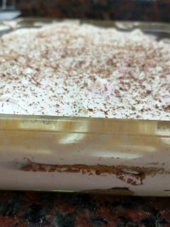Una foto de Tiramisú fácil