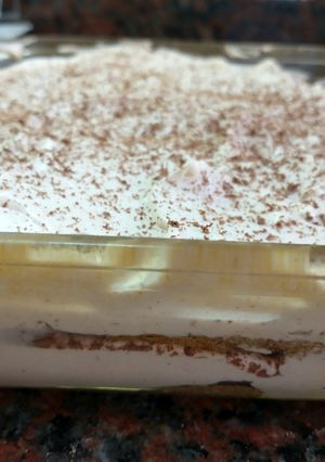 Una foto de Tiramisú fácil