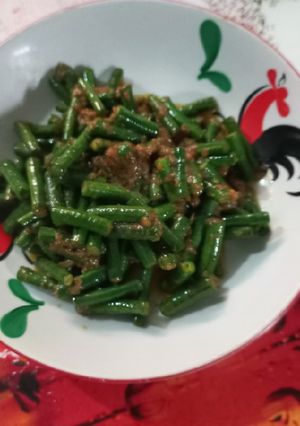 Foto resep 32.1. Kacang Panjang bumbu rendang