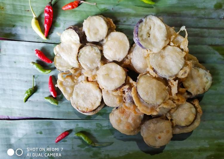 Terong 🍆Goreng Tepung☺ bumbu simple