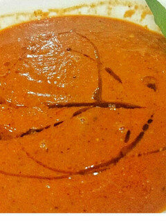 A picture of Tomato soup.