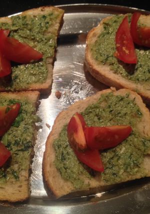 A picture of Very Simple Pesto.